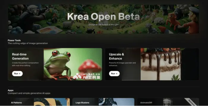 Krea AI 截图